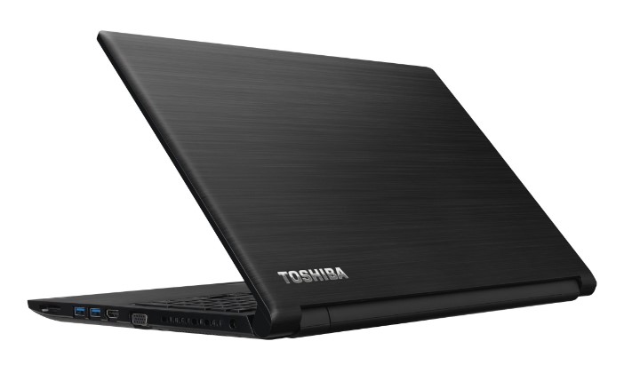 Laptop Toshiba Hitam